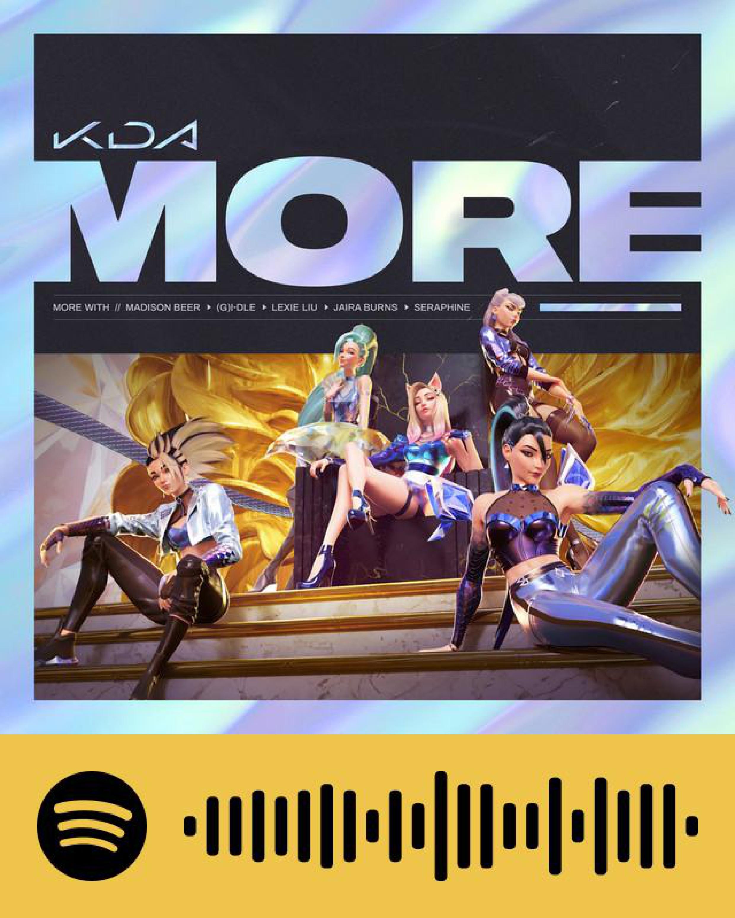 MORE by K/DA – K-pop track.